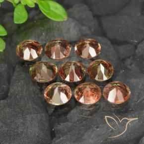 Pedras preciosas de Andaluzita Multicolorido natural de 2.12 ct, Redondo, VS