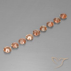 Pedras preciosas de Andaluzita Multicolorido natural de 2.26 ct, Redondo, VS