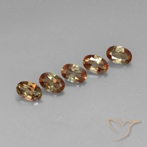 Pedras preciosas de Andaluzita Multicolorido natural de 2.19 ct, oval, VS