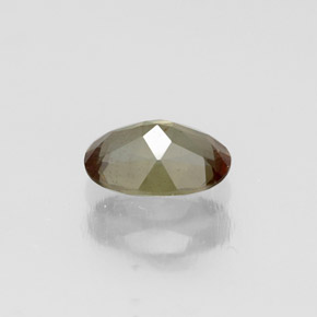 Andaluzita multicolorido natural 0,46ct, corte oval, VS