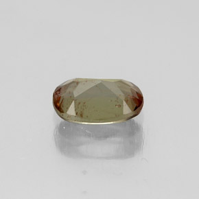 Andaluzita multicolorido natural 0,47ct, corte oval, VS-SI