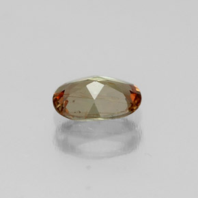 Andaluzita multicolorido natural 0,40ct, corte oval, VS-SI