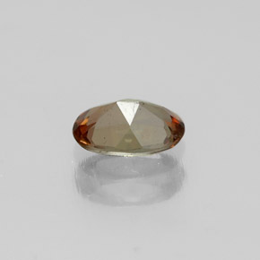 Andaluzita multicolorido natural 0,37ct, corte oval, VS