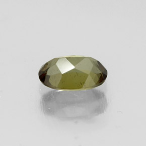 Andaluzita multicolorido natural 0,50ct, corte oval, VVS-VS
