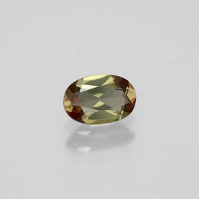 Andaluzita Multicolorido Natural 0.45ct, Corte Oval, VVS-VS