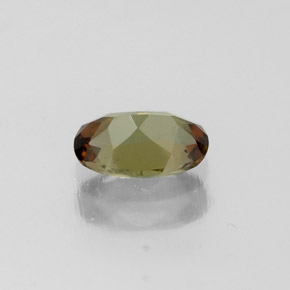 Andaluzita multicolorido natural 0,43ct, corte oval, VVS-VS
