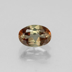 Andaluzita Multicolorido Natural 0.44ct, Corte Oval, VVS-VS