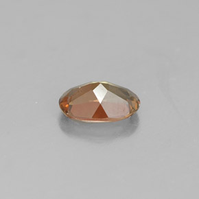 Andaluzita multicolorido natural 0,45ct, corte oval, VVS-VS