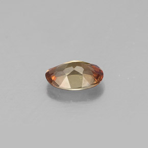 Andaluzita multicolorido natural 0,39ct, corte oval, VVS-VS