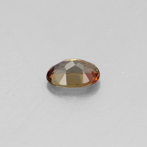 Andaluzita multicolorido natural 0,32ct, corte oval, VVS-VS
