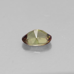 Andaluzita multicolorido natural 0,41ct, corte oval, VVS-VS