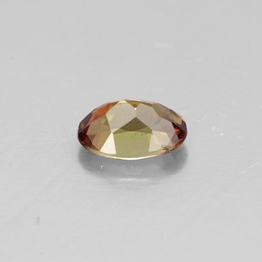 Andaluzita multicolorido natural 0,51ct, corte oval, VVS-VS