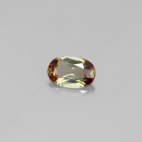 Andaluzita Multicolorido Natural 0.33ct, Corte Oval, VVS-VS