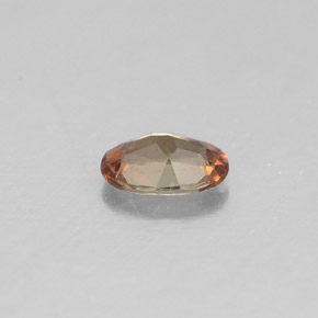 Andaluzita multicolorido natural 0,36ct, corte oval, VVS-VS