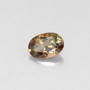 Andaluzita Multicolorido Natural 0.43ct, Corte Oval, VS