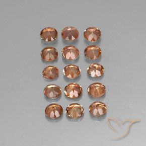 Pedras preciosas de Andaluzita Multicolorido natural de 3.43 ct, Redondo, VS-SI