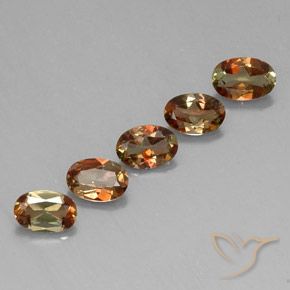 1.93ctw Natural Multicolorido Andaluzita, oval, VS-SI