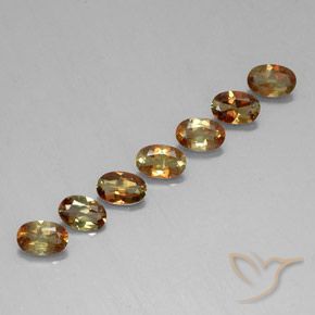 2.82ctw Natural Multicolorido Andaluzita, oval, VS-SI