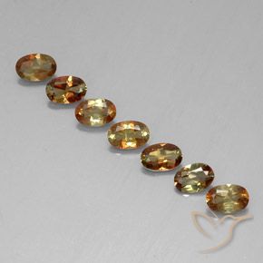 Pedras preciosas de Andaluzita Multicolorido natural de 2.82 ct, oval, VS-SI