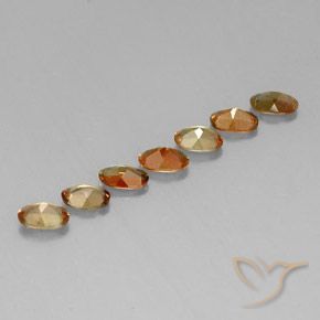 Pedras preciosas de Andaluzita Multicolorido natural de 2.82 ct, oval, VS-SI
