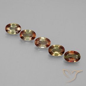1.76ctw Natural Multicolorido Andaluzita, oval, VS