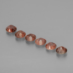 Pedras preciosas de Andaluzita Multicolorido natural de 1.26 ct, Corte Redondo, VS