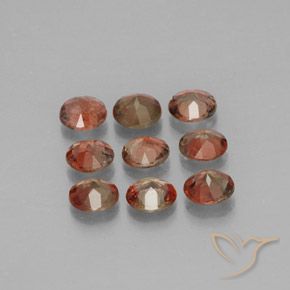 Pedras preciosas de Andaluzita Multicolorido natural de 1.43 ct, Redondo, VS