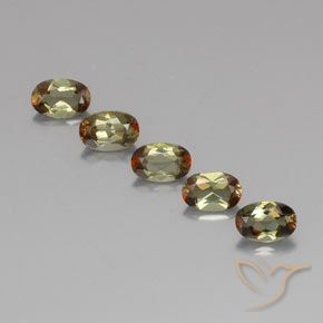 2.42ctw Natural Multicolorido Andaluzita, oval, VS-SI