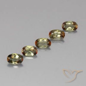 Pedras preciosas de Andaluzita Multicolorido natural de 2.42 ct, oval, VS-SI