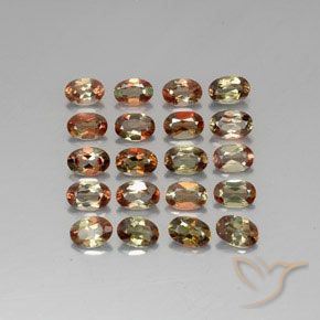 8.19ctw Natural Multicolorido Andaluzita, oval, VS-SI