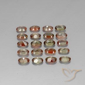 Pedras preciosas de Andaluzita Multicolorido natural de 8.19 ct, oval, VS-SI