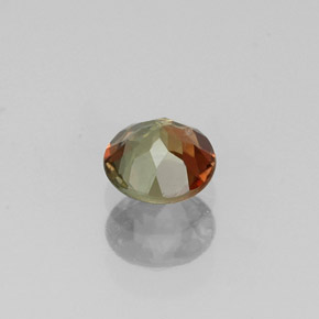 Andaluzita multicolorido natural 0,43ct, corte redondo, VS