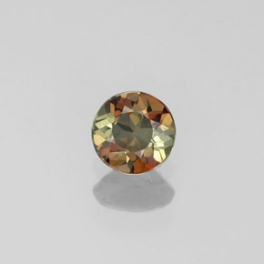 Andaluzita Multicolorido Natural 0.21ct, Corte Redondo, VS