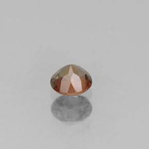 Andaluzita multicolorido natural 0,22ct, corte redondo, VS