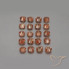 Pedras preciosas de Andaluzita Multicolorido natural de 3.60 ct, Redondo, VS