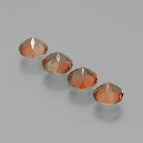 Pedras preciosas de Andaluzita Multicolorido natural de  ct, Corte Redondo, VS