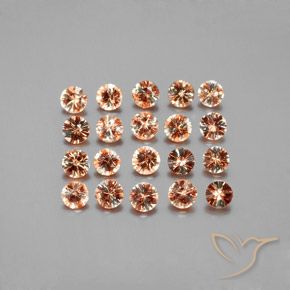 Pedras preciosas de Andaluzita Multicolorido natural de 3.58 ct, Redondo, VS