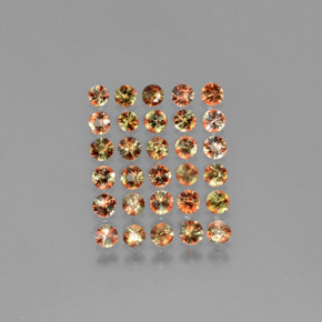Pedras preciosas de Andaluzita Multicolorido natural de 2.45 ct, Corte Redondo, VS