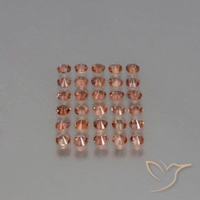 Pedras preciosas de Andaluzita Multicolorido natural de 3.54 ct, Redondo, VS
