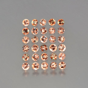 Pedras preciosas de Andaluzita Multicolorido natural de  ct, Corte Redondo, VS