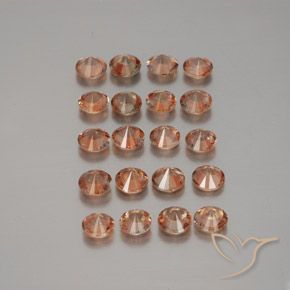 Pedras preciosas de Andaluzita Multicolorido natural de 3.46 ct, Redondo, VS