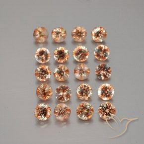 3.41ctw Natural Multicolorido Andaluzita, Redondo, VS