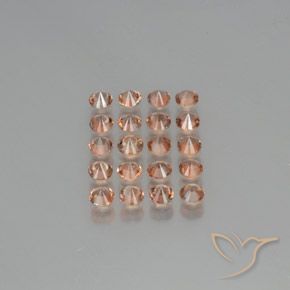 Pedras preciosas de Andaluzita Multicolorido natural de 3.99 ct, Redondo, VS