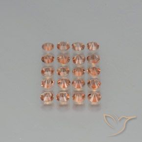 Pedras preciosas de Andaluzita Multicolorido natural de 3.07 ct, Redondo, VS