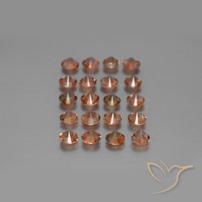 Pedras preciosas de Andaluzita Multicolorido natural de 3.30 ct, Redondo, VS
