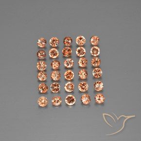 3.76ctw Natural Multicolorido Andaluzita, Redondo, VS