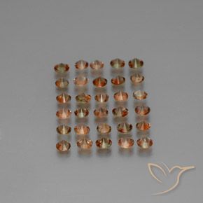 Pedras preciosas de Andaluzita Multicolorido natural de 4.01 ct, Redondo, VS