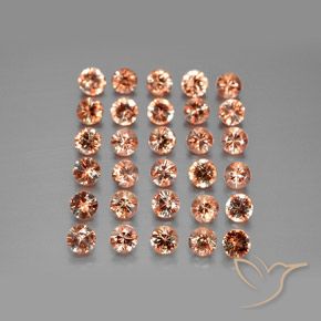 3.81ctw Natural Multicolorido Andaluzita, Redondo, VS