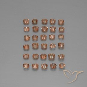 Pedras preciosas de Andaluzita Multicolorido natural de 4.18 ct, Redondo, VS