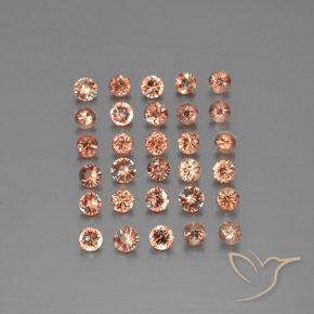 3.85ctw Natural Multicolorido Andaluzita, Redondo, VS
